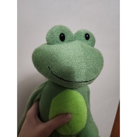 Circo Plush Frog 20" Stuffed Animal Target Floppy Bean Bag Long Legs Green Toad - Picture 2 of 5